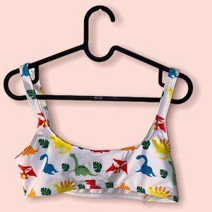 Cute Dino Bikini Top